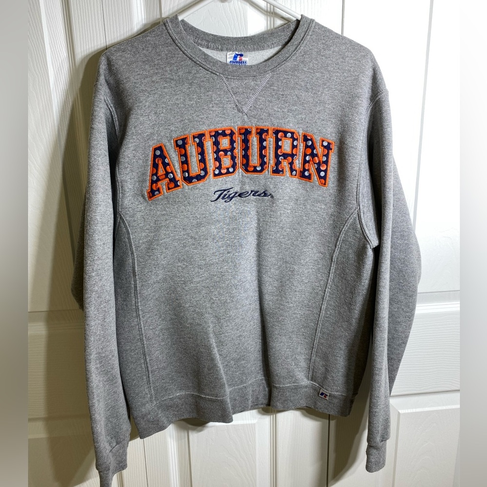 Auburn University AU grey sweater